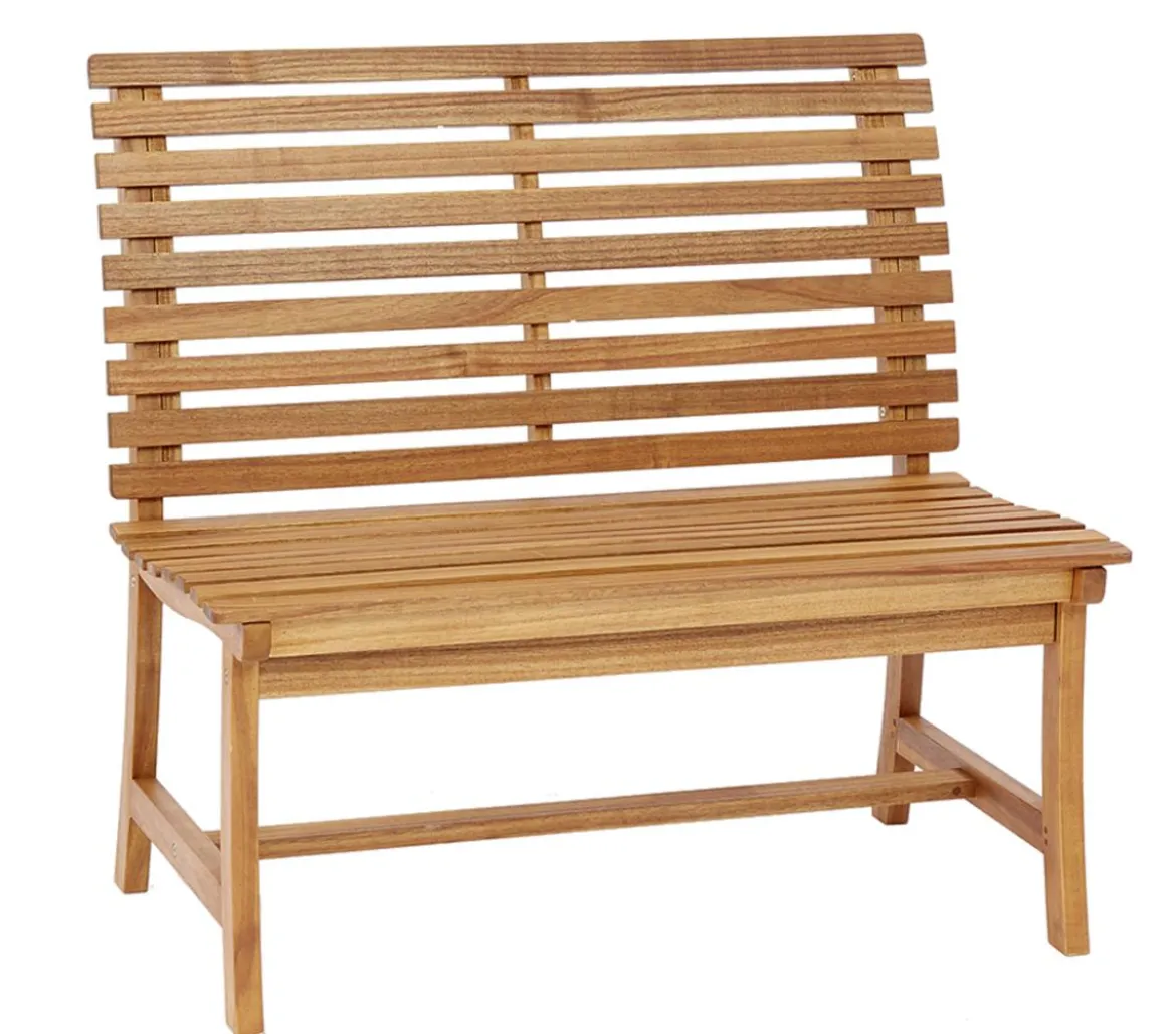 Dehner Akazienbank Paisley, 2-Sitzer
