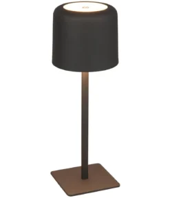Dehner Akku-Tischleuchte Niva, ca. Ø11/H30 cm