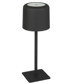 Dehner Akku-Tischleuchte Niva, ca. Ø11/H30 cm
