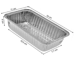 Dehner Aluminium-Grillschale, 5 Stk.