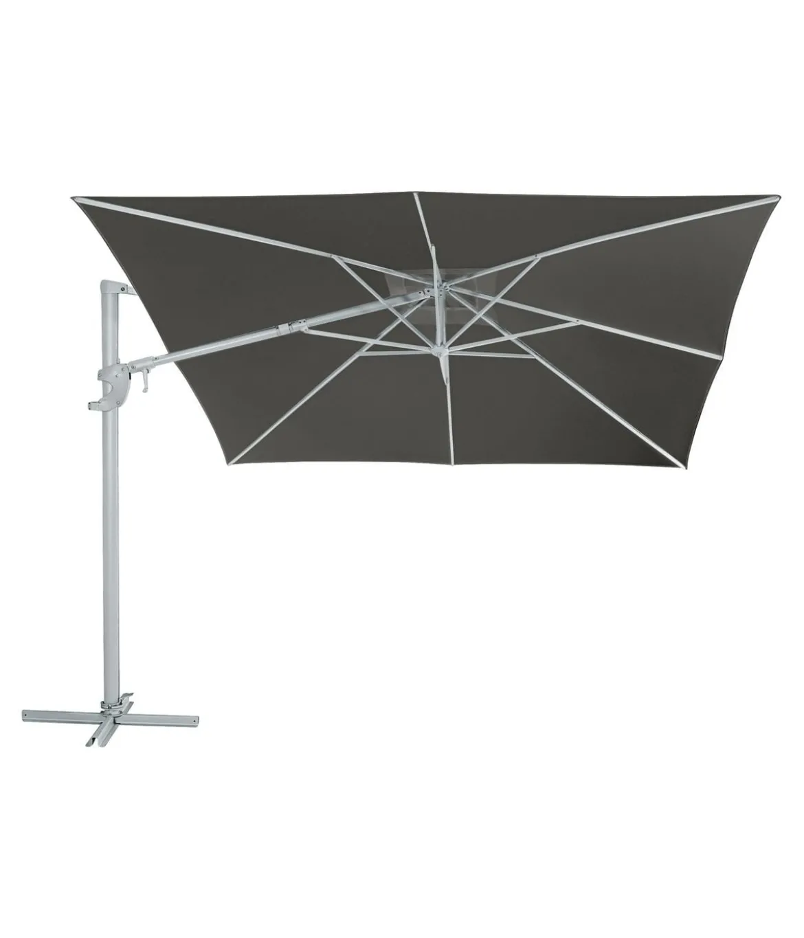 Dehner Ampelschirm Zypern, quadratisch, ca. B300/T300 cm