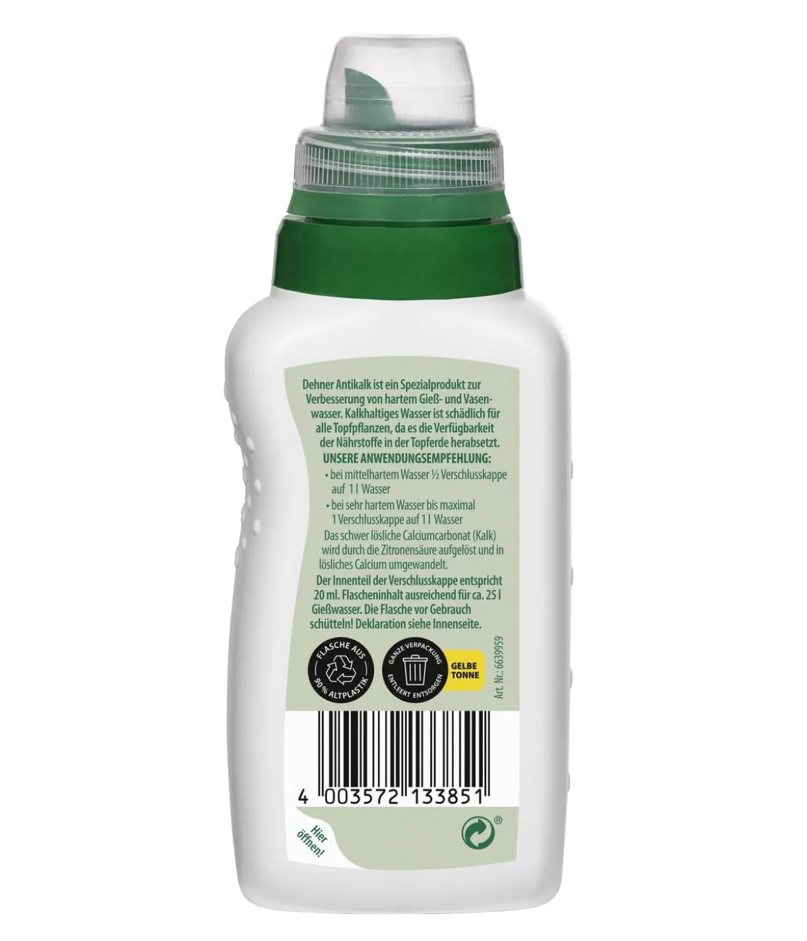 Dehner Antikalk Wasser-Enthärter, flüssig, 250 ml