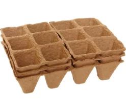 Dehner Anzuchttöpfe für Pflanzen, 5 x 5 cm, 36 Stk.