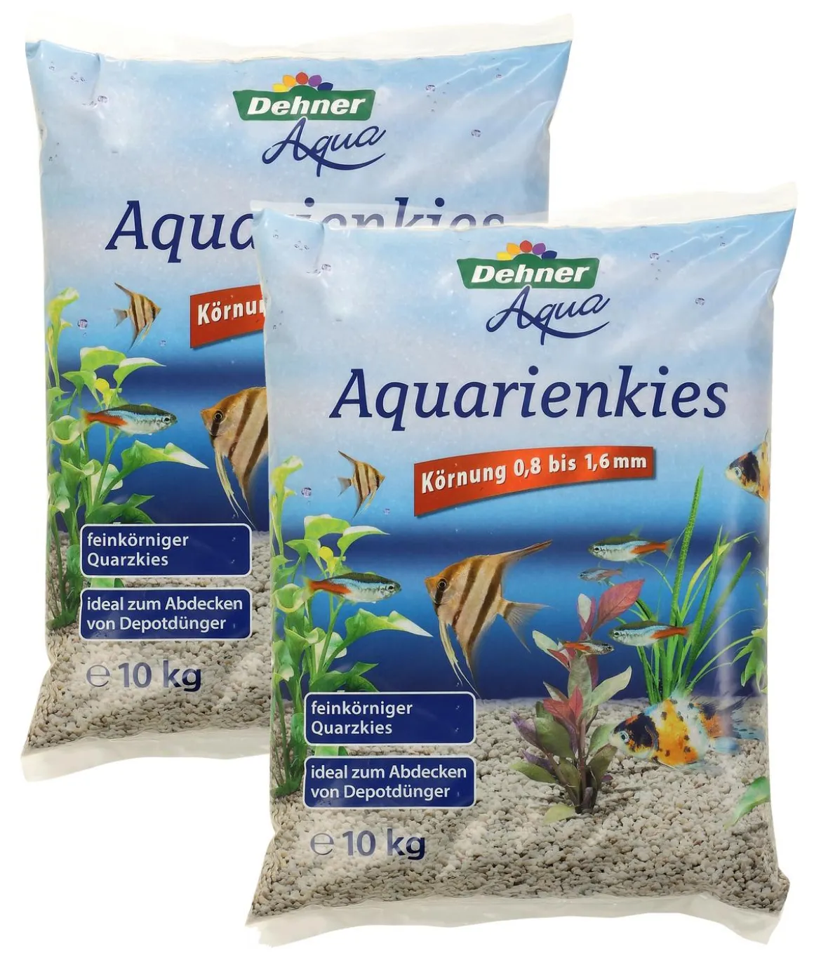 Dehner Aqua Aquarienkies, 0,8-1,4 mm