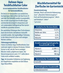 Dehner Aqua Teichfischfutter Color