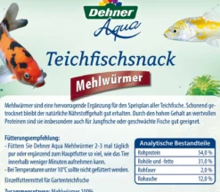 Dehner Aqua Teichfischsnack Mehlwürmer, 160 g