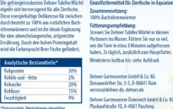Dehner Aqua Tubifex Würfel