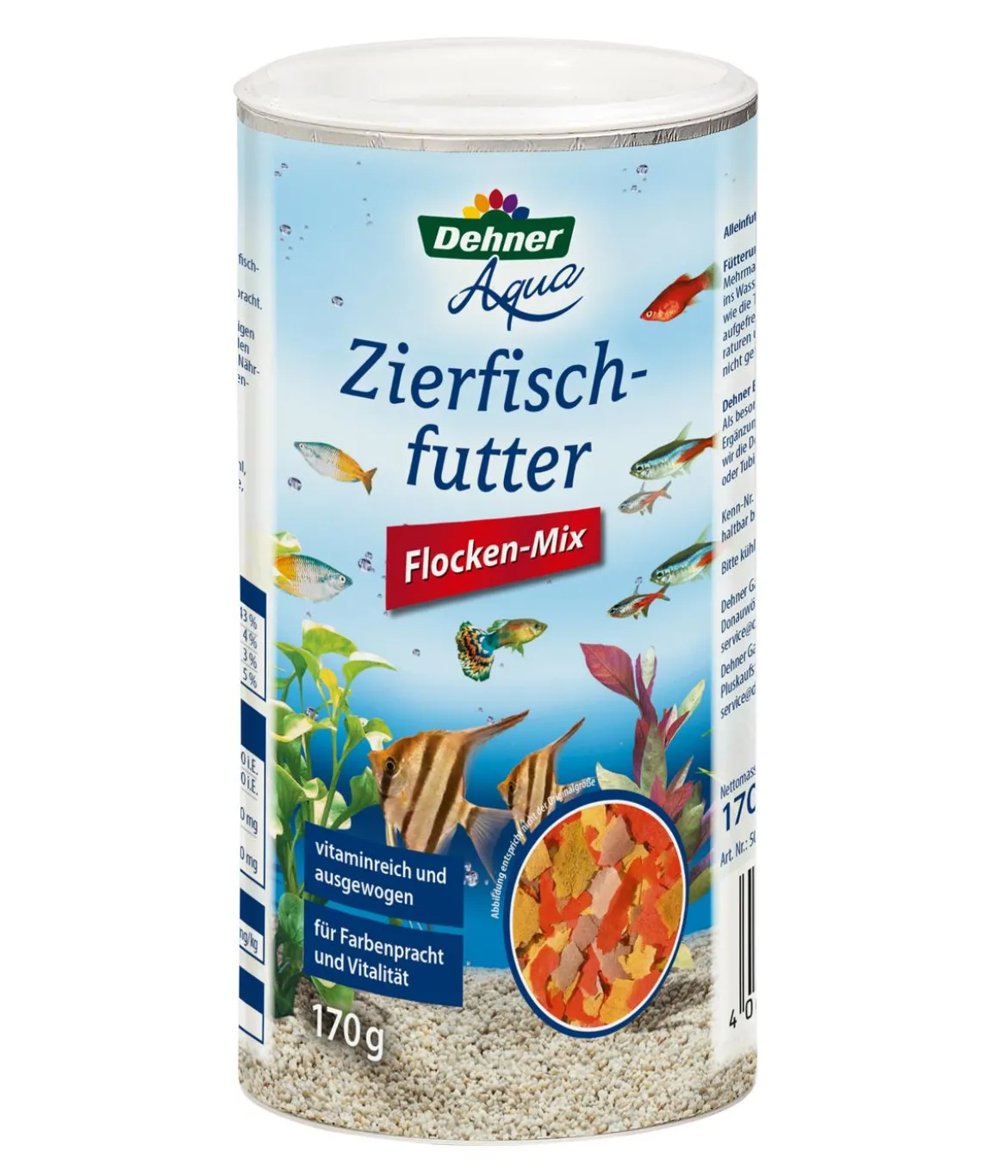 Dehner Aqua Zierfischfutter Flocken-Mix