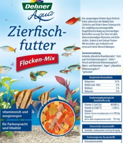 Dehner Aqua Zierfischfutter Flocken-Mix