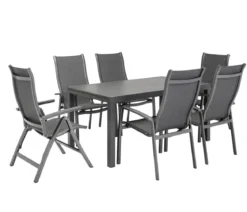 Dehner Ausziehtisch Chicago Dark, ca. B160-210/H75/T90 cm