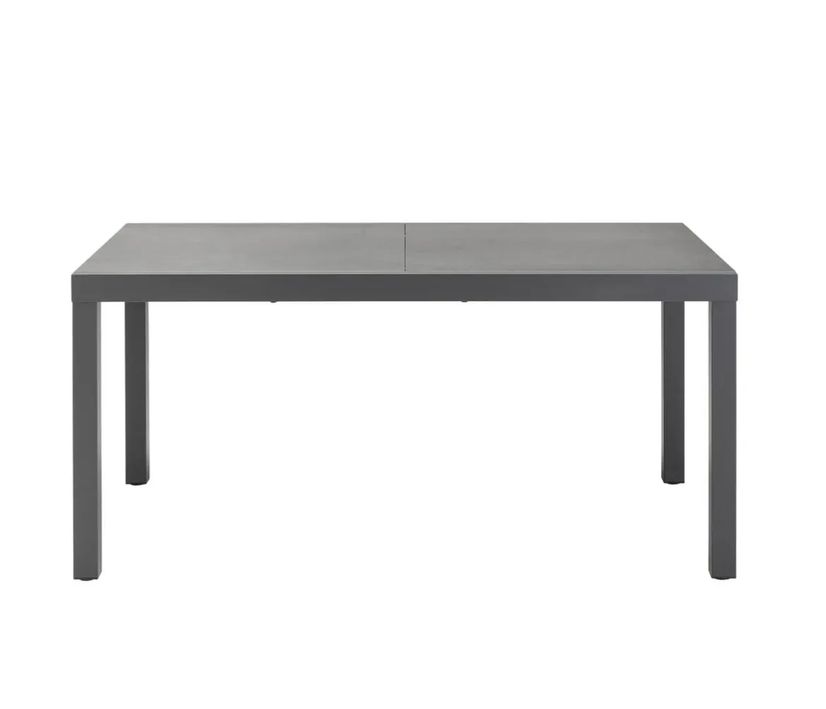 Dehner Ausziehtisch Chicago Dark, ca. B160-210/H75/T90 cm