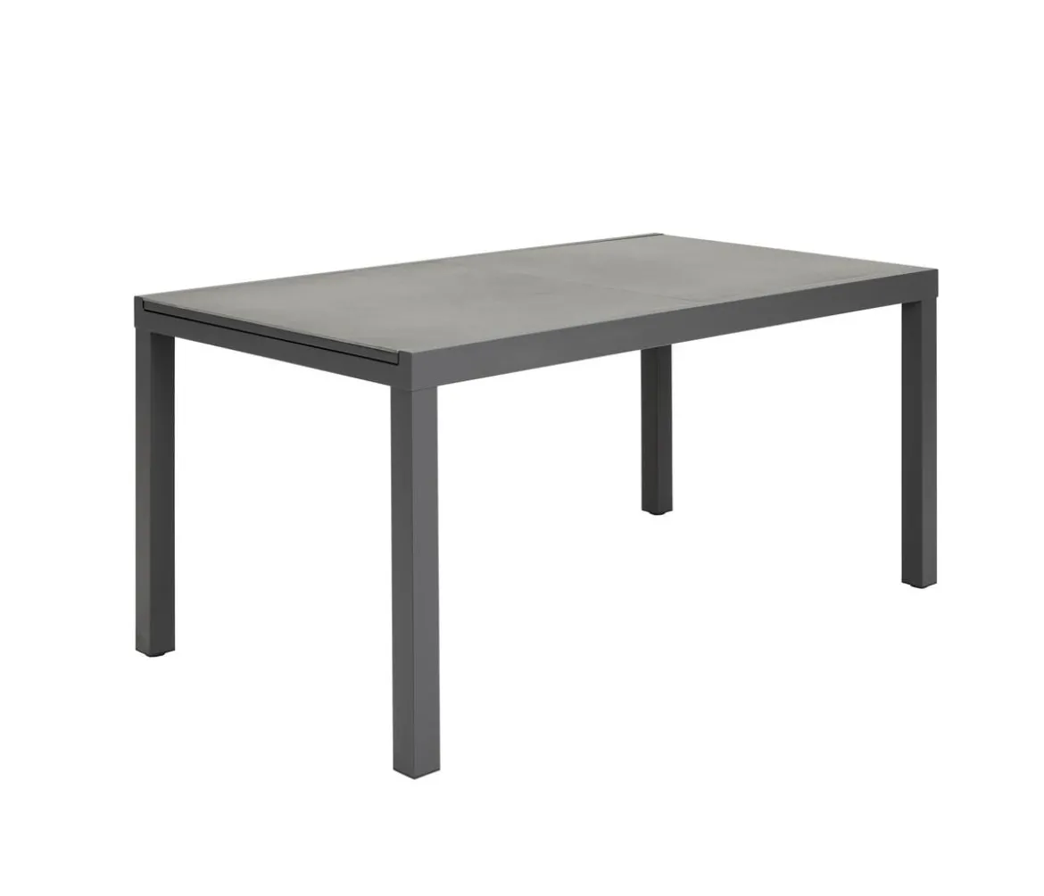 Dehner Ausziehtisch Chicago Dark, ca. B160-210/H75/T90 cm