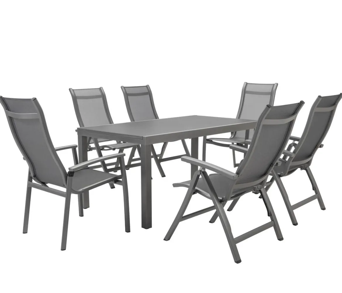 Dehner Ausziehtisch Chicago, ca. B160-210/H75/T90 cm