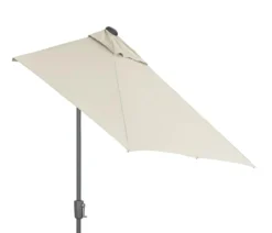 Dehner Balkonschirm Chios, rechteckig, ca. B210/T130 cm