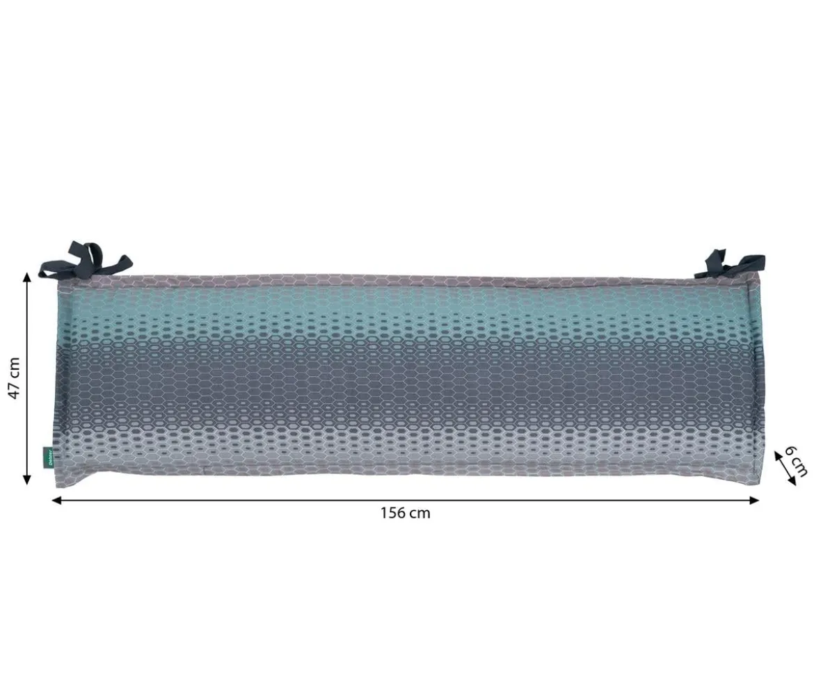 Dehner Bankauflage Trentino 3-Sitzer, ca. B156/H6/T47 cm