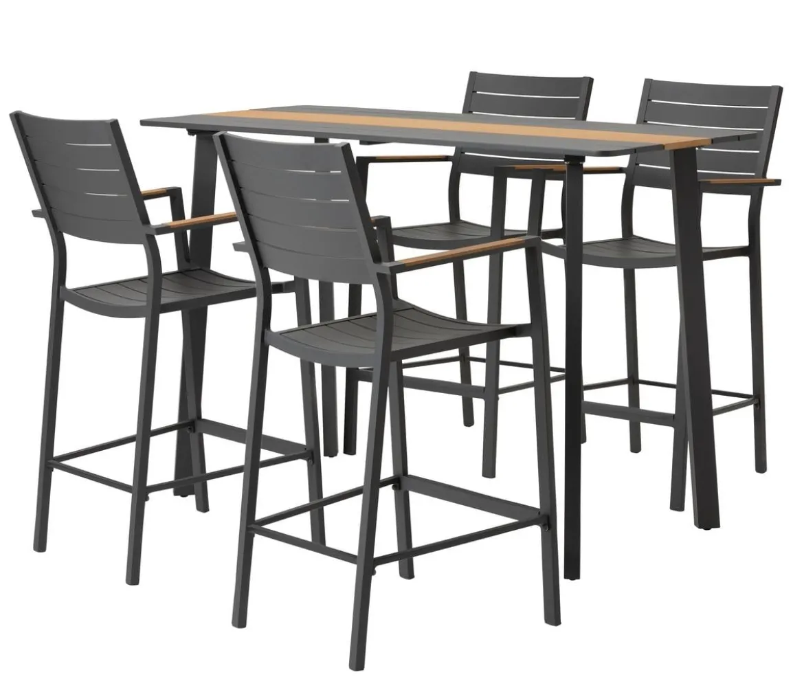 Dehner Bartisch Montpellier, ca. B160/H104/T66,5 cm