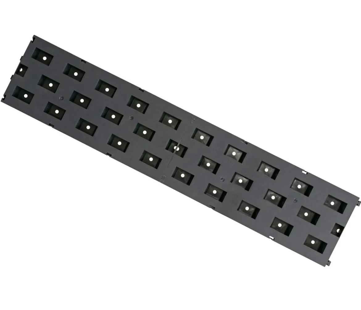 Dehner Beetplatten für den Garten, anthrazit, 5 Stk.