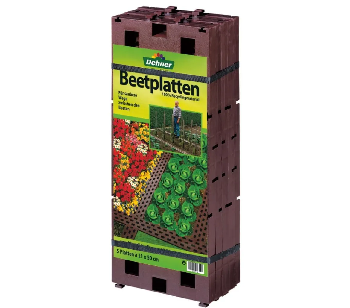 Dehner Beetplatten für den Garten, 5 Stk.