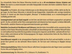 Dehner Best Nature Bio Natur-Wiesenheu, mit Kornblumen, 1 kg