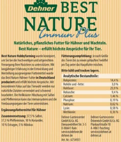 Dehner Best Nature Hühnerfutterergänzung ImmunPlus