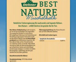 Dehner Best Nature Hühnerfutterergänzung Muschelkalk, 2,5 kg