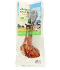 Dehner Best Nature Hundesnack Schinkenknochen vom Freilaufschwein, 280 g
