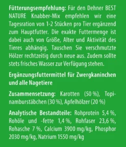 Dehner Best Nature Knabber-Mix, 90 g