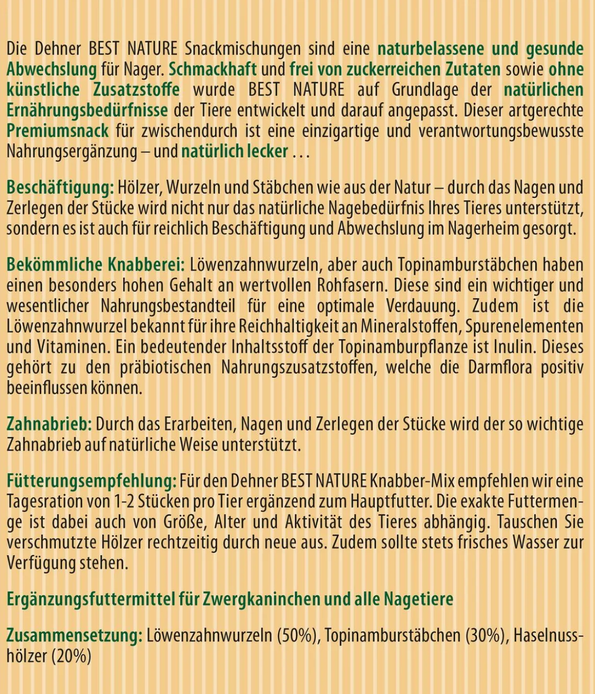 Dehner Best Nature Löwenzahn-Mix, 90 g