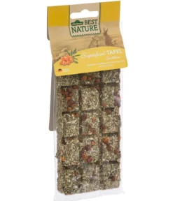 Dehner Best Nature Nagersnack Superfood Tafel Sanddorn, 125 g