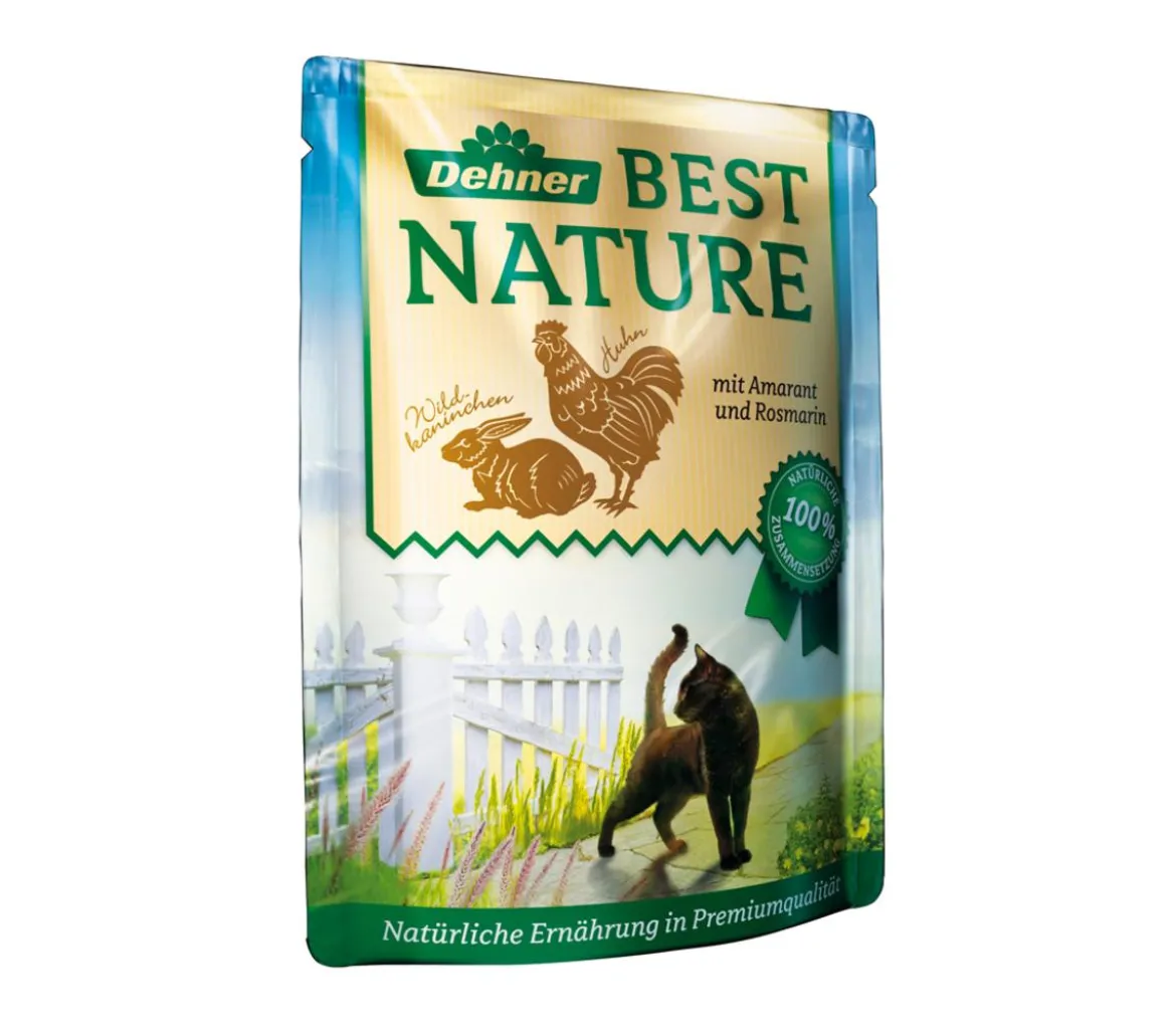 Dehner Best Nature Nassfutter für Katzen Adult Vorteilspack, 8 x 85 g