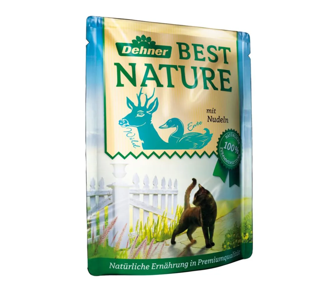 Dehner Best Nature Nassfutter für Katzen Adult Vorteilspack, 8 x 85 g