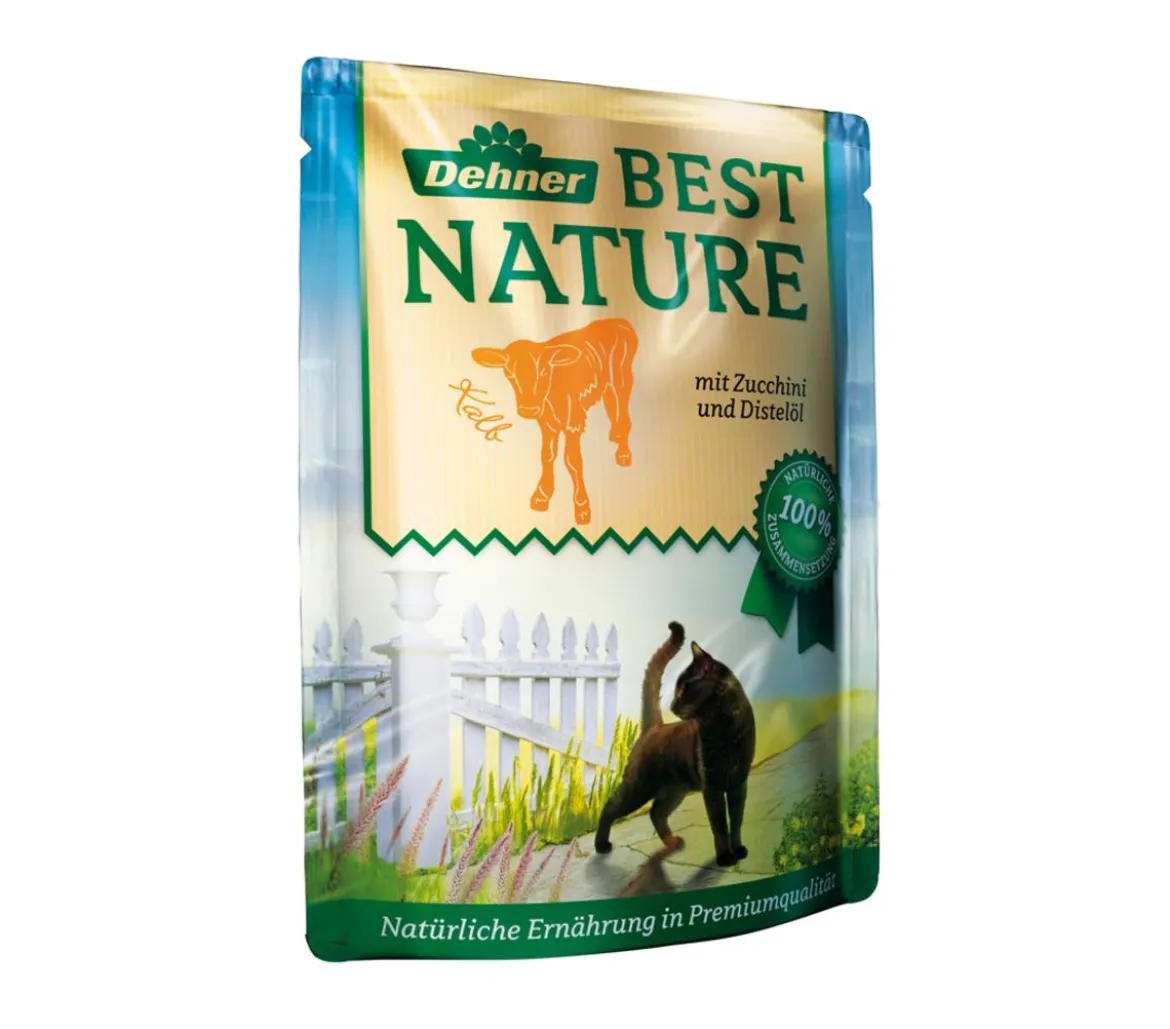 Dehner Best Nature Nassfutter für Katzen Adult Vorteilspack, 8 x 85 g