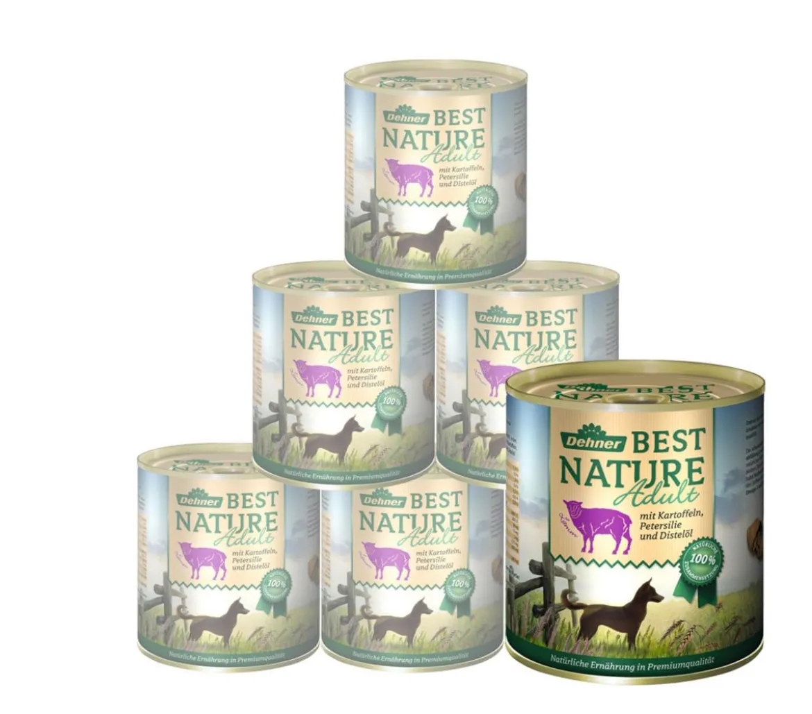 Dehner Best Nature Nassfutter für Hunde Adult