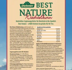 Dehner Best Nature Wachtelfutterergänzung Bio Wachtelkorn
