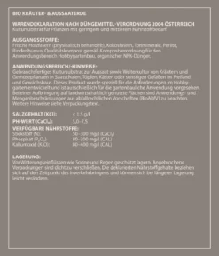 Dehner Bio Aussaat- und Kräutererde, 108 x 20 Liter