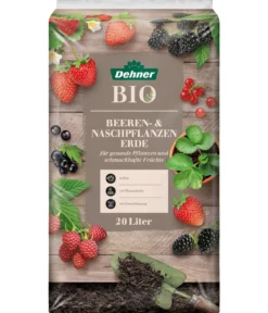 Dehner Bio Beeren- und Naschpflanzenerde, 20 l