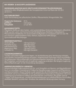 Dehner Bio Beeren- und Naschpflanzenerde, 20 l