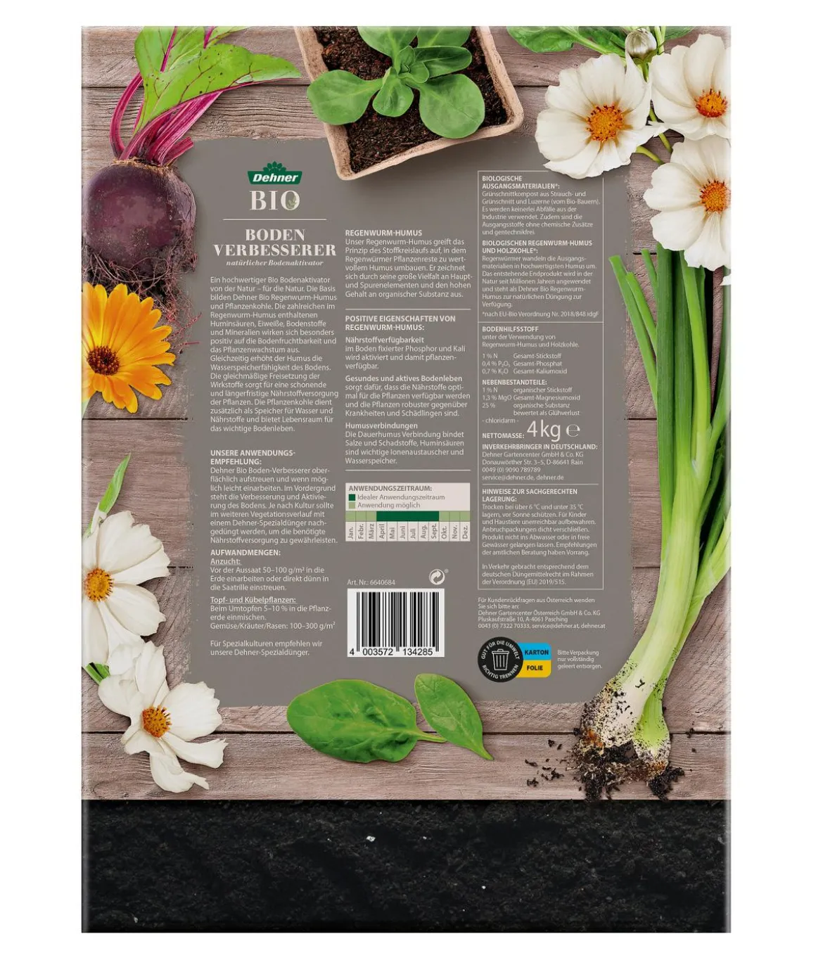 Dehner Bio Bodenverbesserer, 4 kg