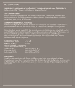 Dehner Bio Gemüseerde, 40 l