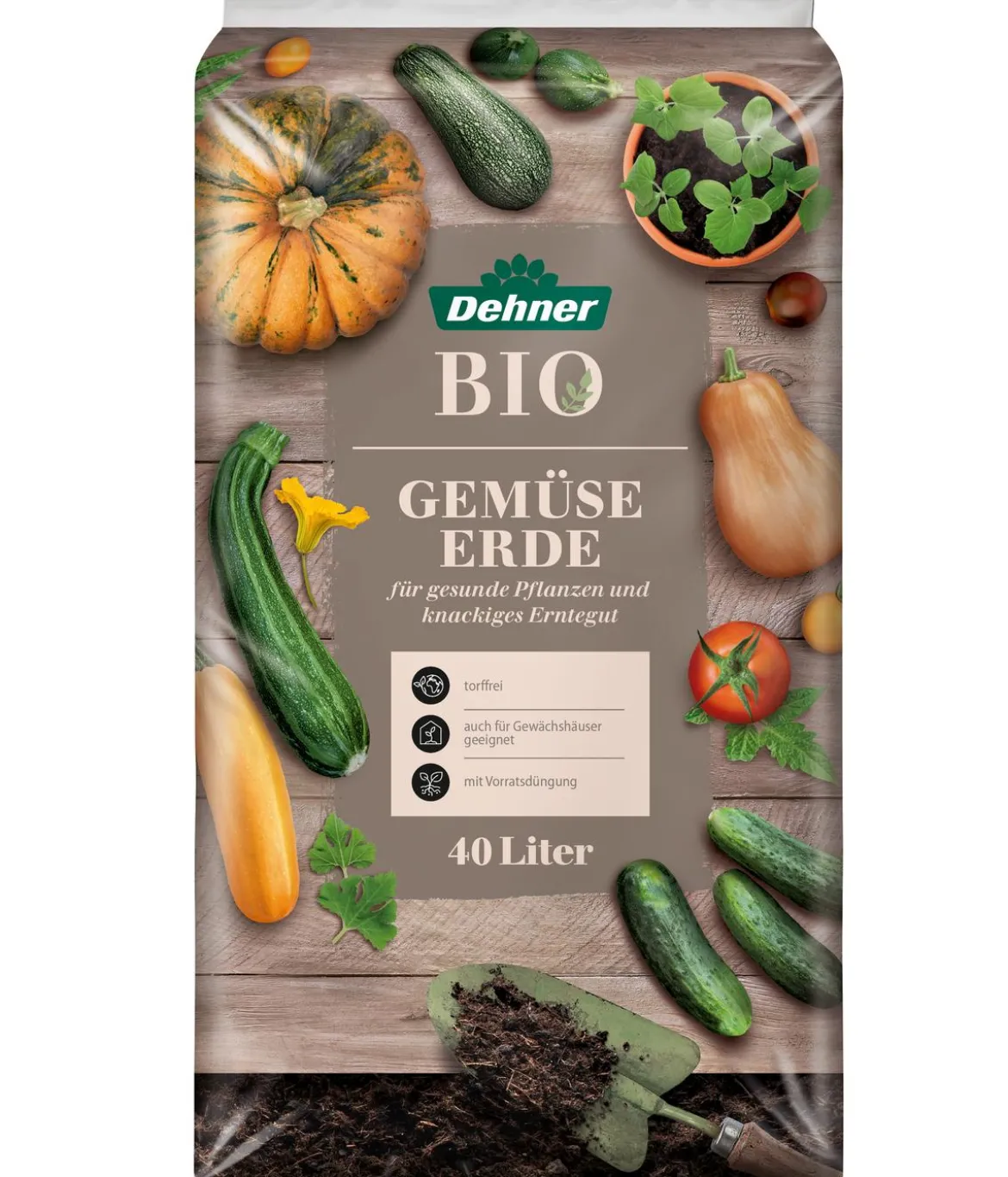 Dehner Bio Gemüseerde, 40 l