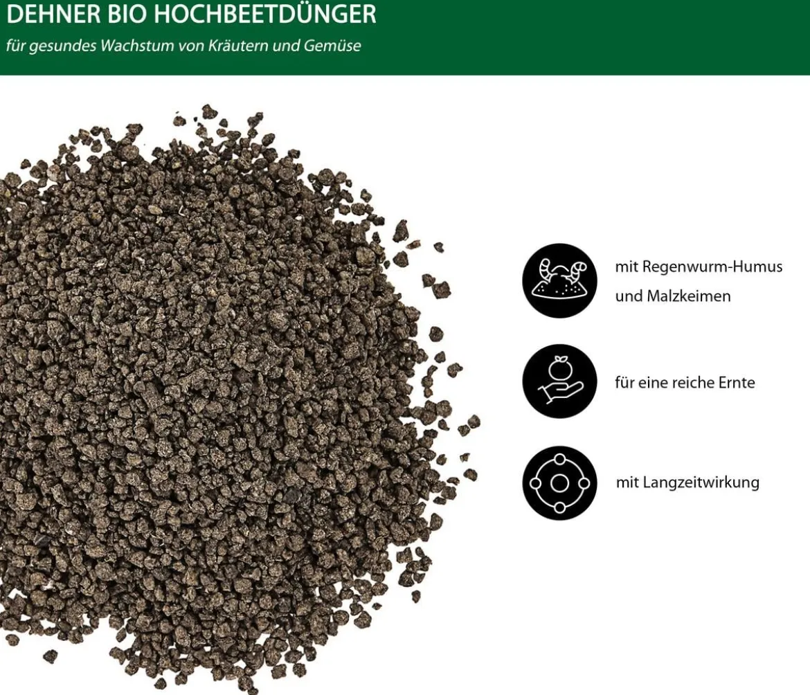 Dehner Bio Hochbeet-Dünger, 1,5 kg