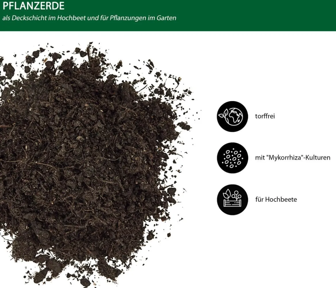 Dehner Bio Hochbeet-Erde, 40 l