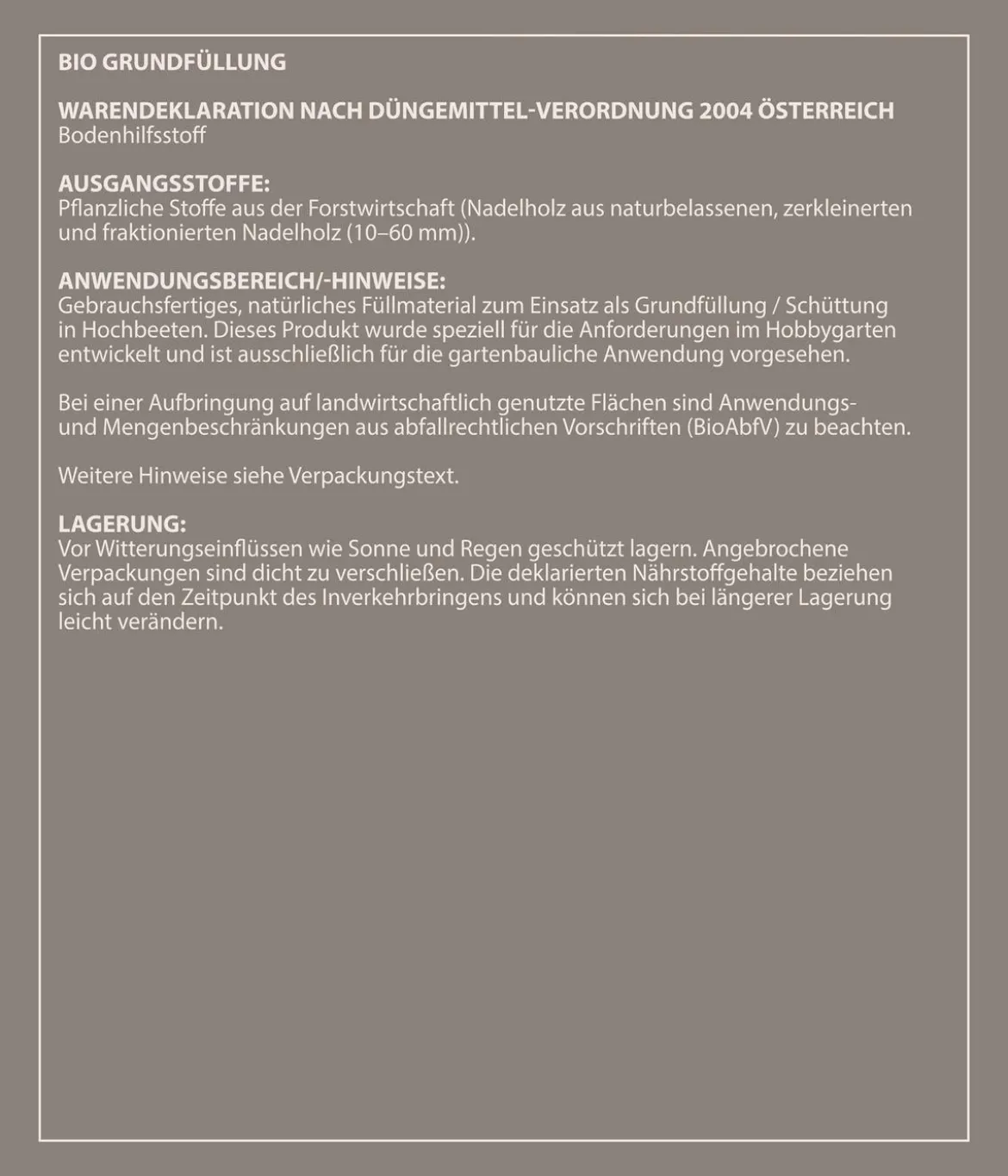 Dehner Bio Hochbeet-Grundfüllung, 50 l
