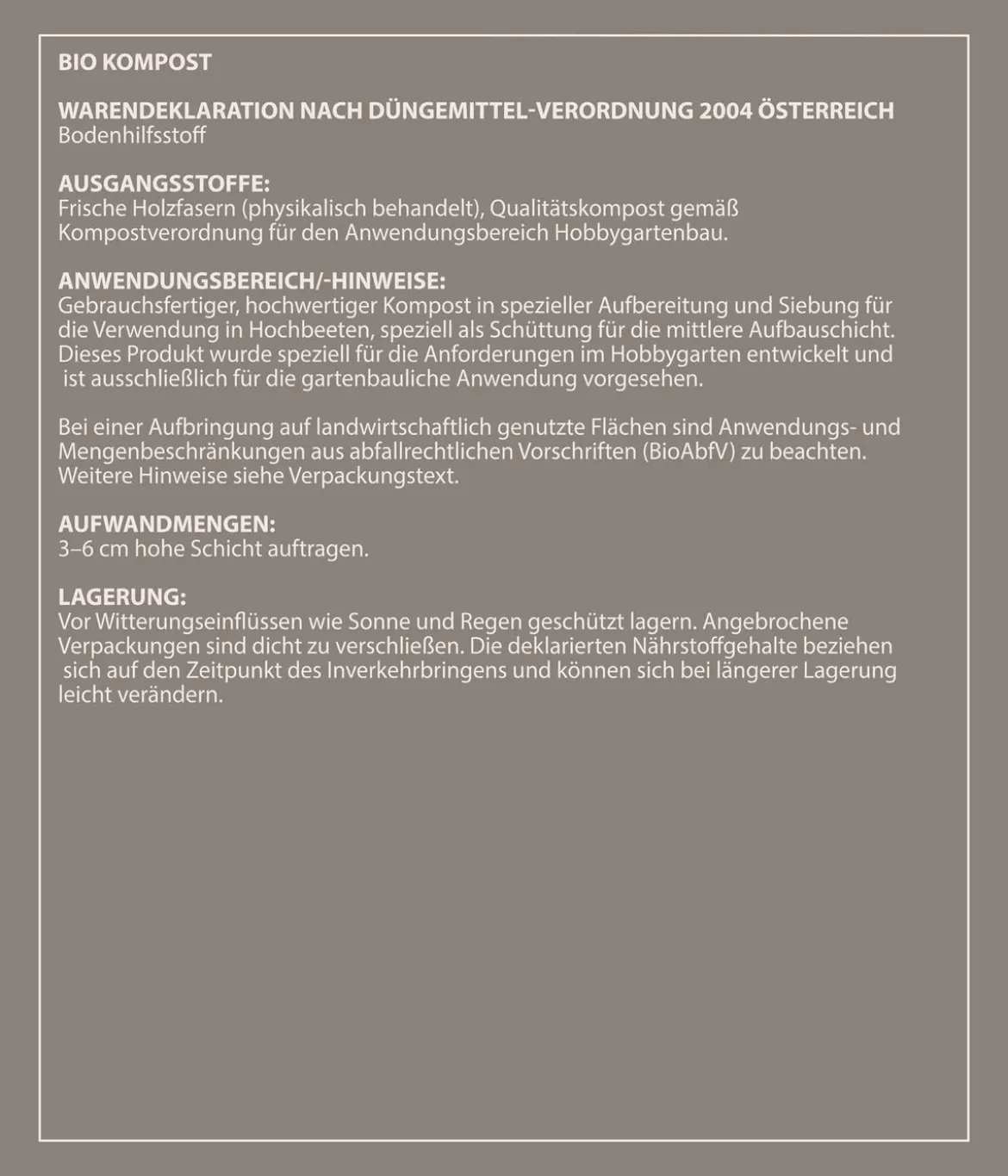 Dehner Bio Hochbeet-Kompost, 48 x 40 Liter