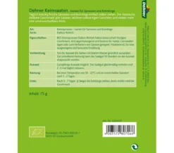 Dehner Bio Keimsprossen Daikon-Rettich