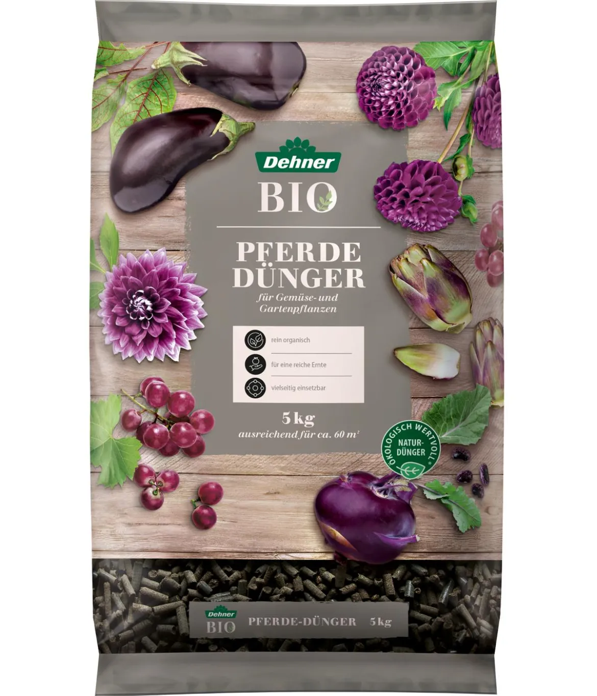 Dehner Bio Pferde-Dünger, 5 kg