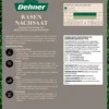Dehner Bio Rasen-Nachsaat, 500 g