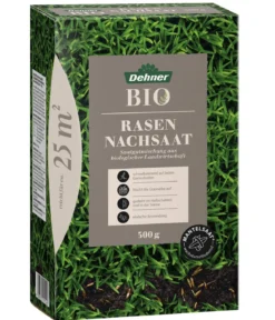 Dehner Bio Rasen-Nachsaat, 500 g