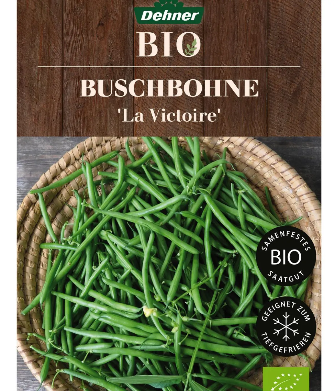 Dehner Bio-Saatgut Buschbohne 'La Victoire'