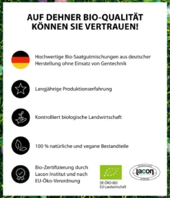 Dehner Bio Saatgut Naturwiese, 250 g